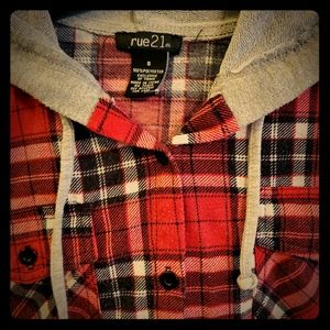 Rue 21 Plaid Shirt